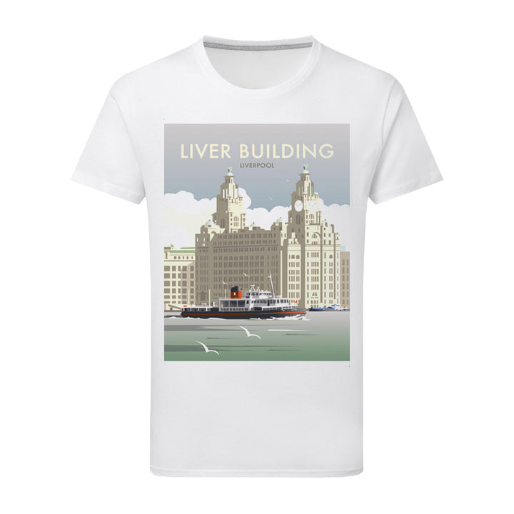 Liver Building T-Shirt by Dave Thompson