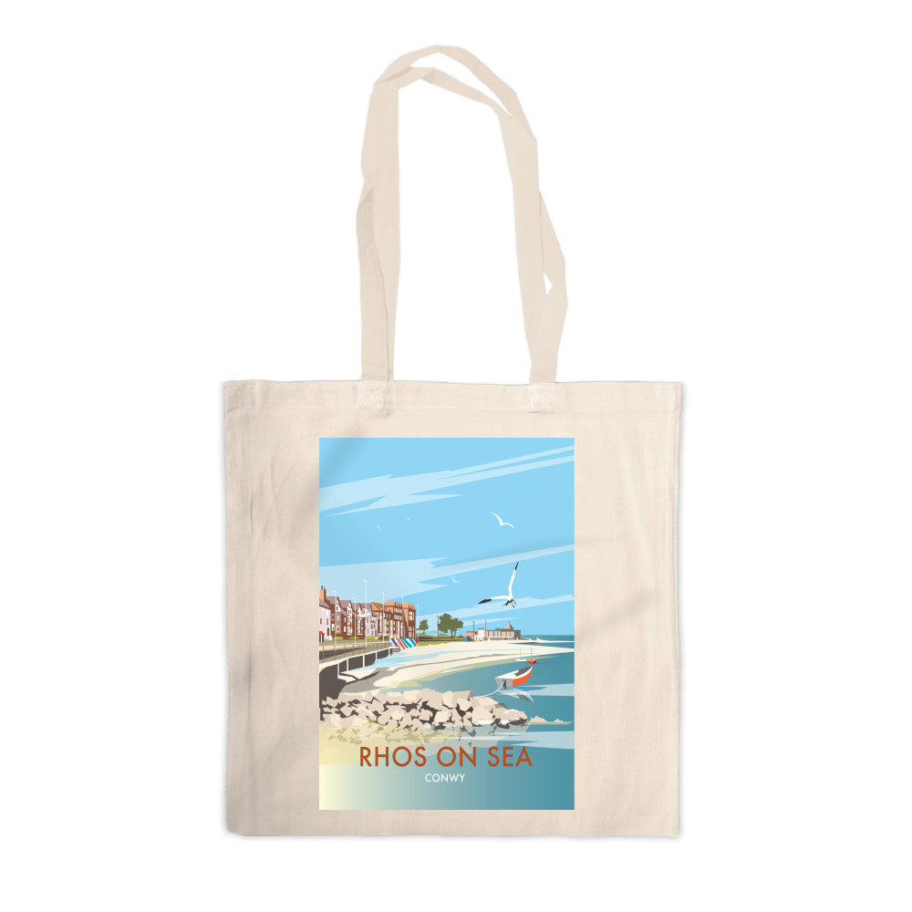 Rhos on Sea, Wales Canvas Tote Bag