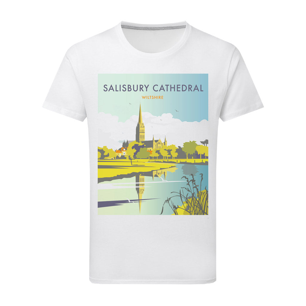 Sailsbury Cathedral T-Shirt by Dave Thompson