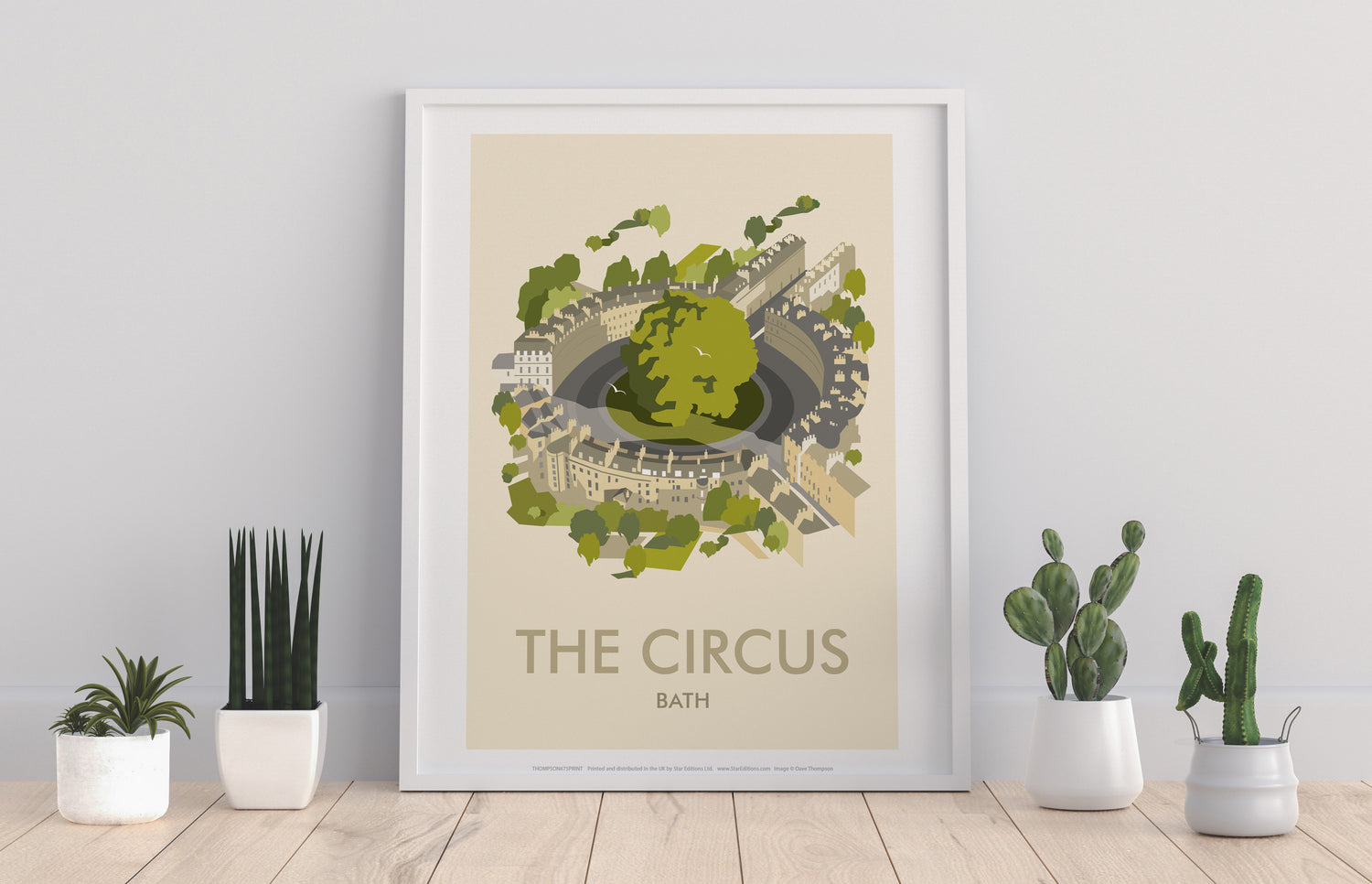 The Circus, Bath - Art Print