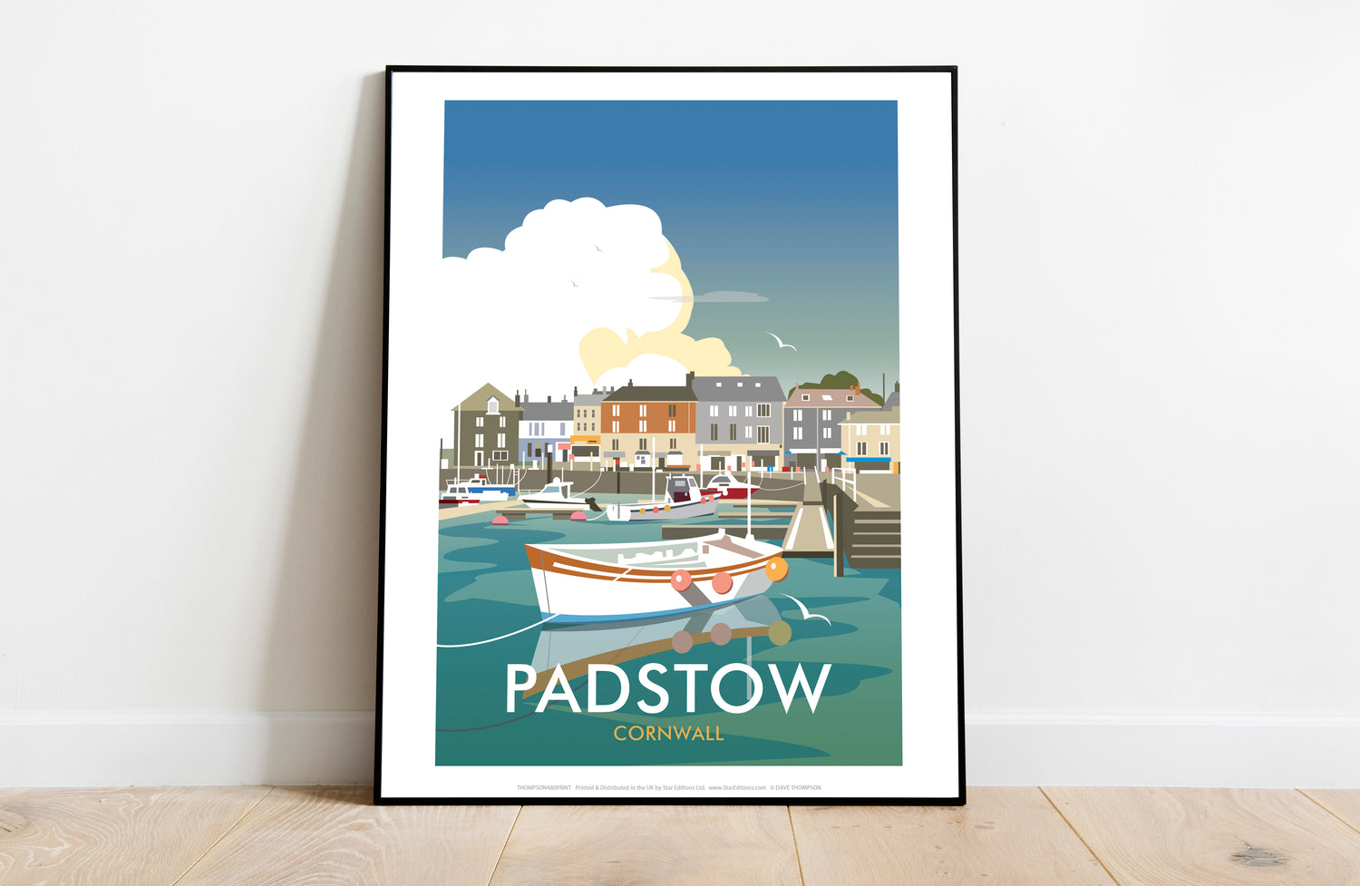 Padstow, Cornwall - Art Print