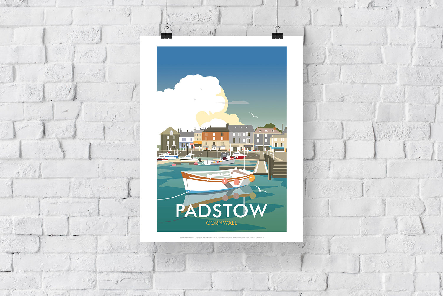 Padstow, Cornwall - Art Print