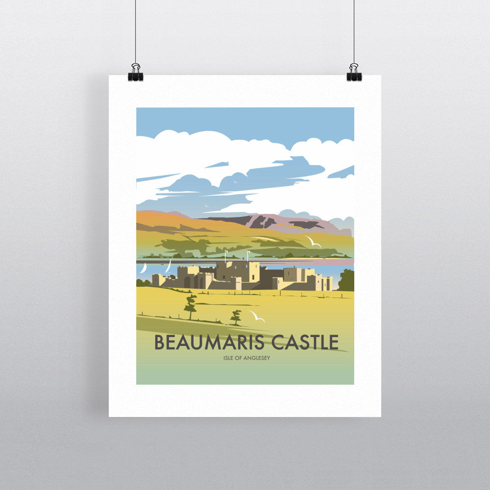 Beaumaris Castle - Art Print