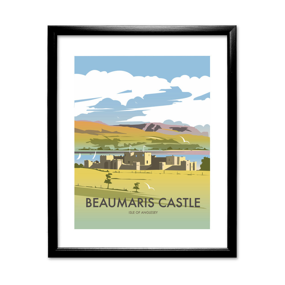 Beaumaris Castle - Art Print