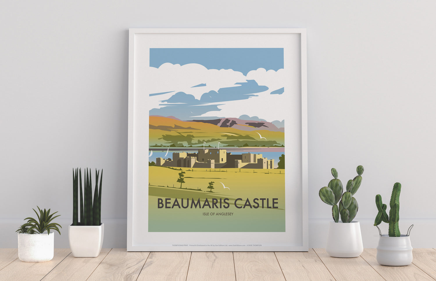 Beaumaris Castle - Art Print