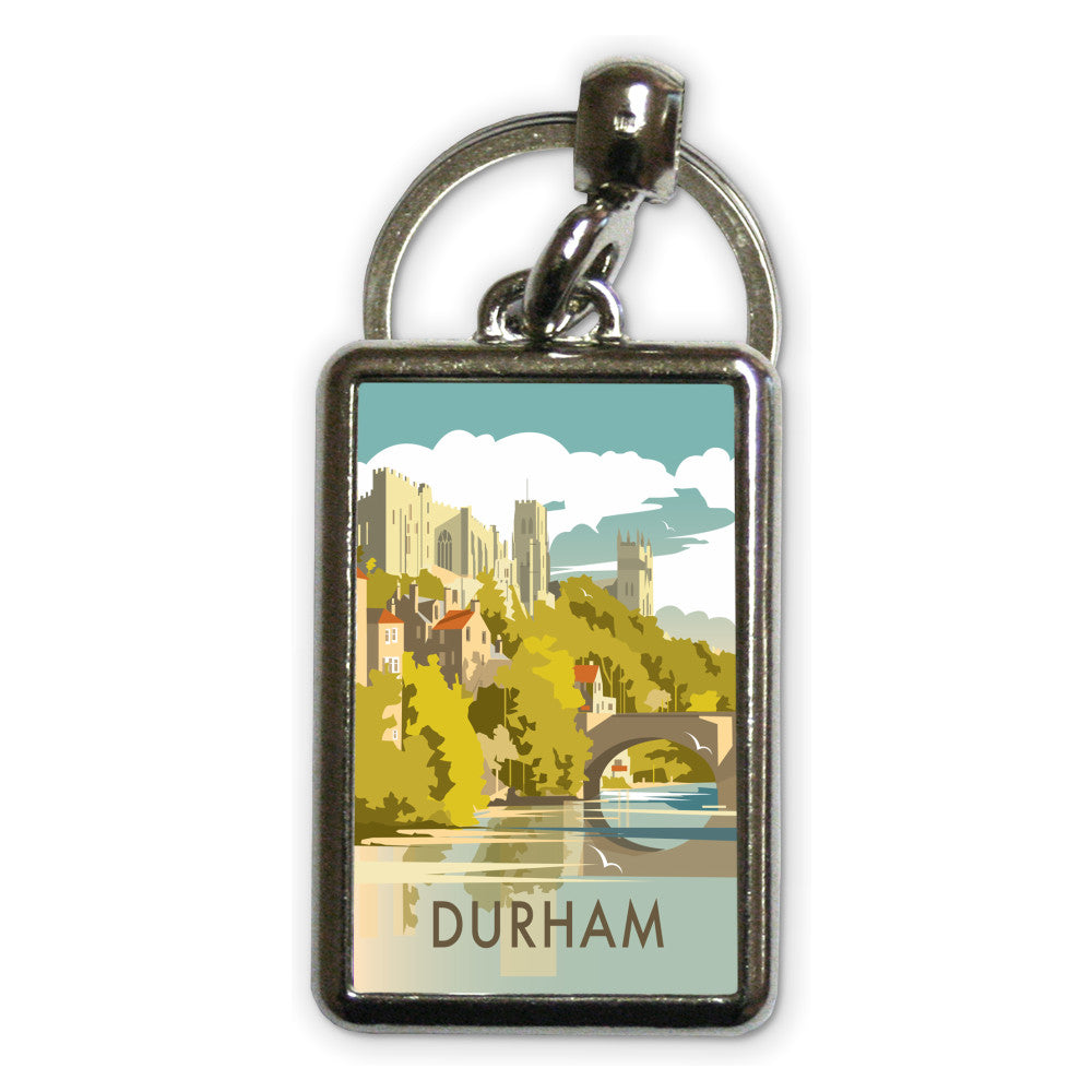 Durham Metal Keyring