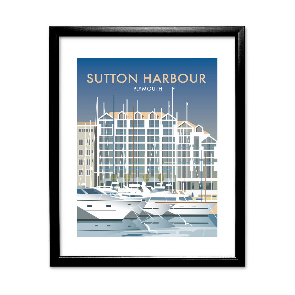 Sutton Harbour, Plymouth - Art Print