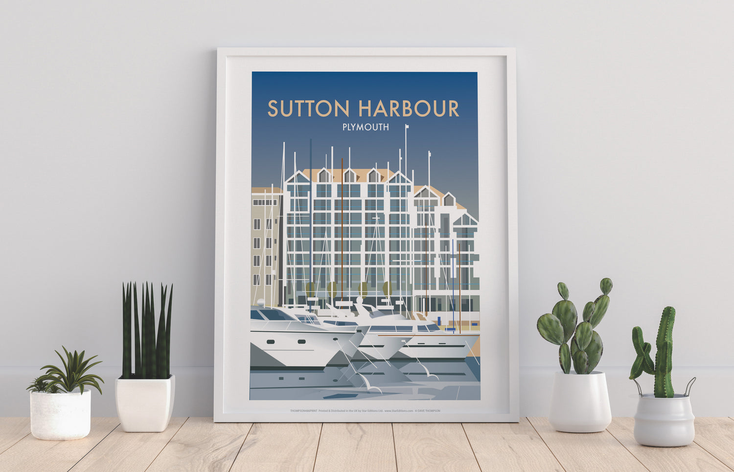 Sutton Harbour, Plymouth - Art Print