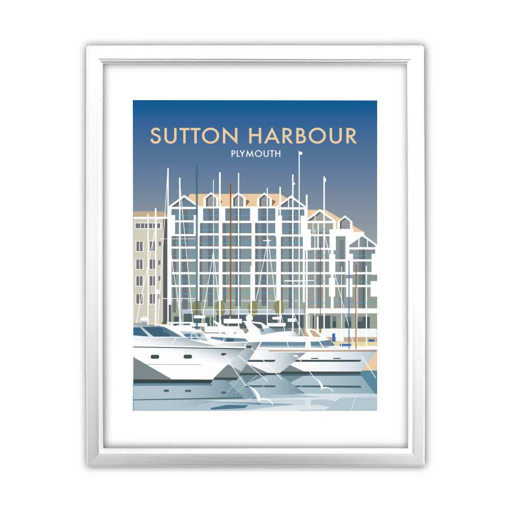 Sutton Harbour, Plymouth - Art Print