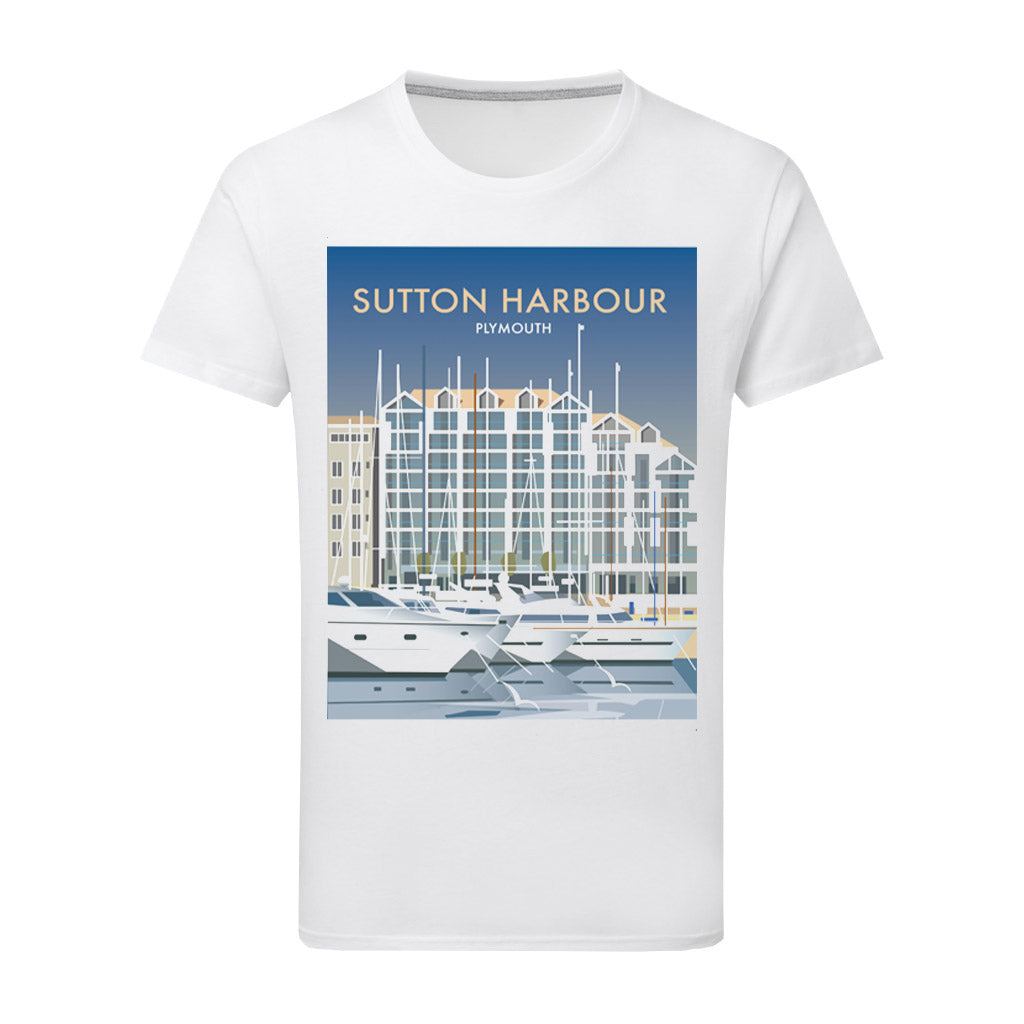 Sutton Harbour T-Shirt by Dave Thompson