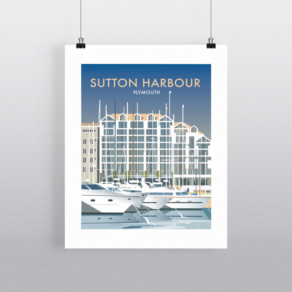 Sutton Harbour, Plymouth - Art Print