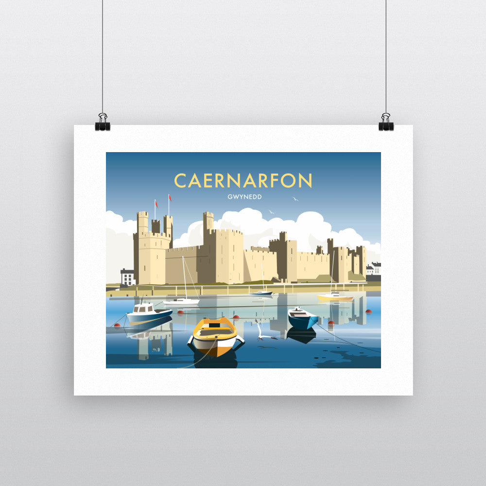 Caernarfon, Gwynedd 90x120cm Fine Art Print