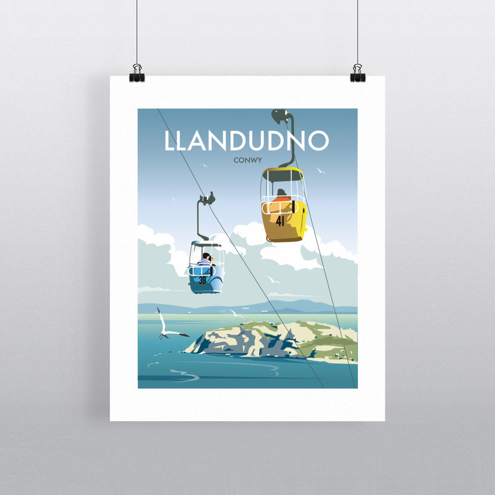 Llandudno, Conwy 90x120cm Fine Art Print