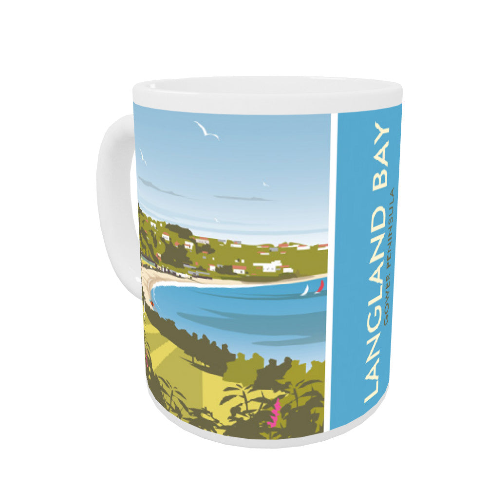 Langland Bay, Gower Peninsula Mug