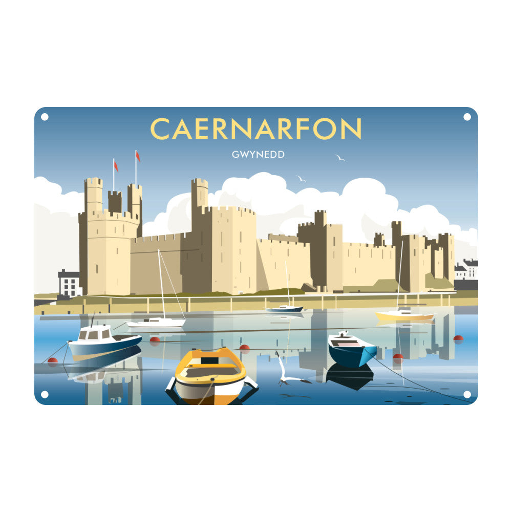 Caernafon Metal Sign