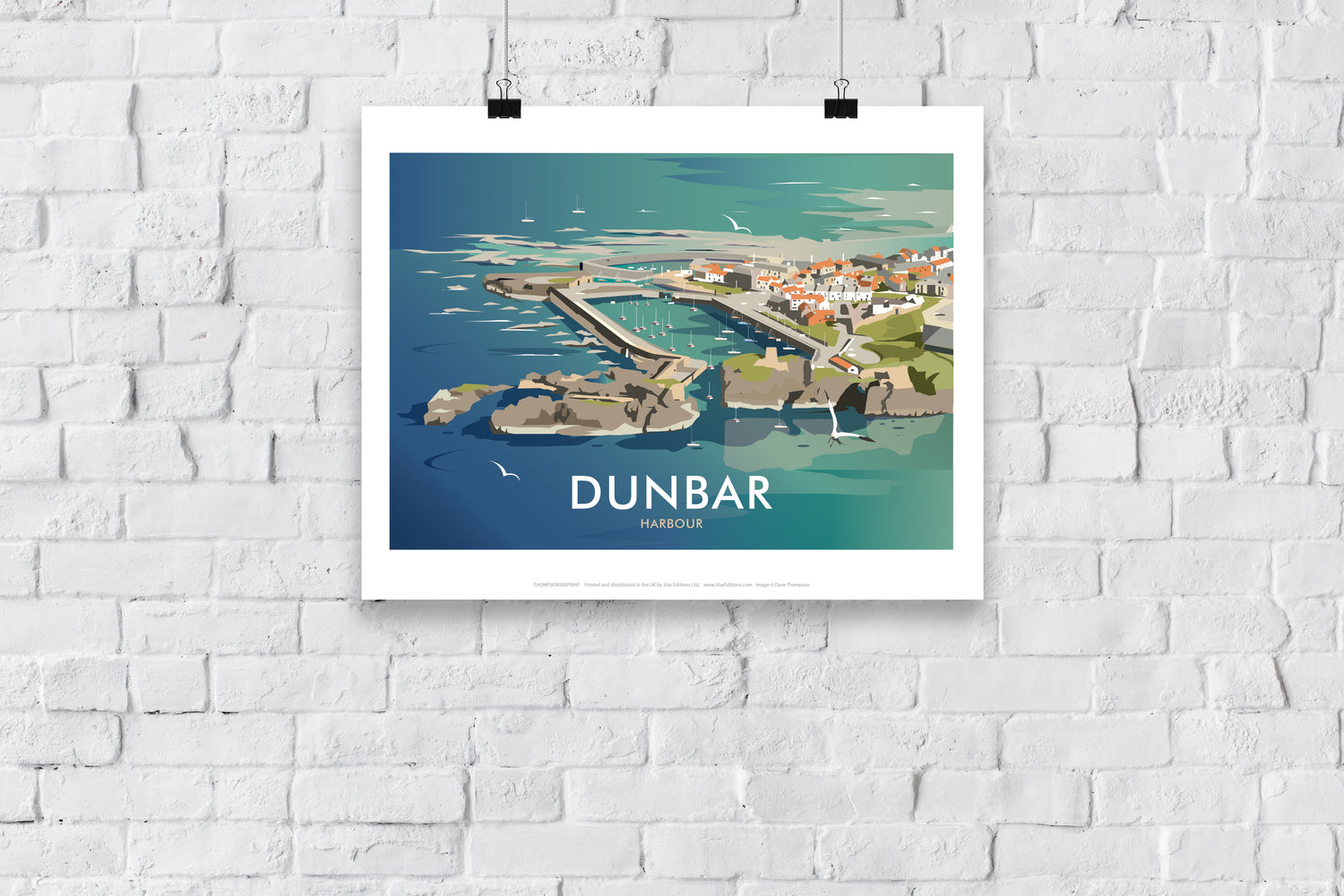 Dunbar Harbour - Art Print