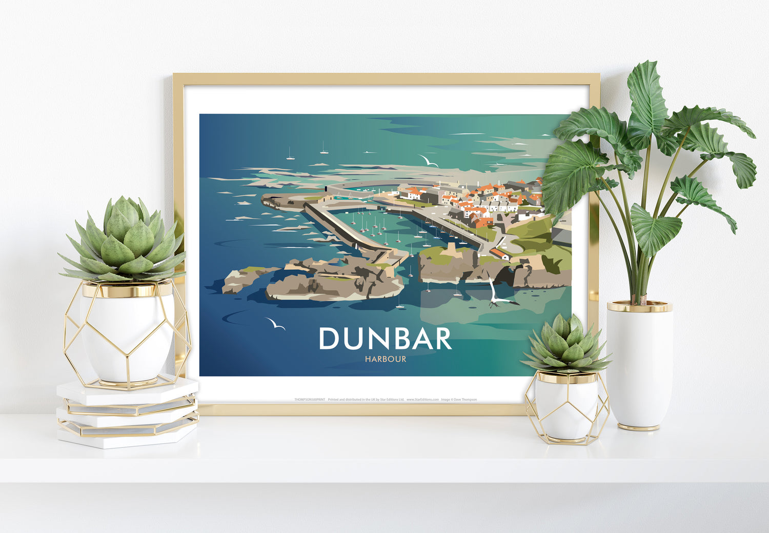 Dunbar Harbour - Art Print