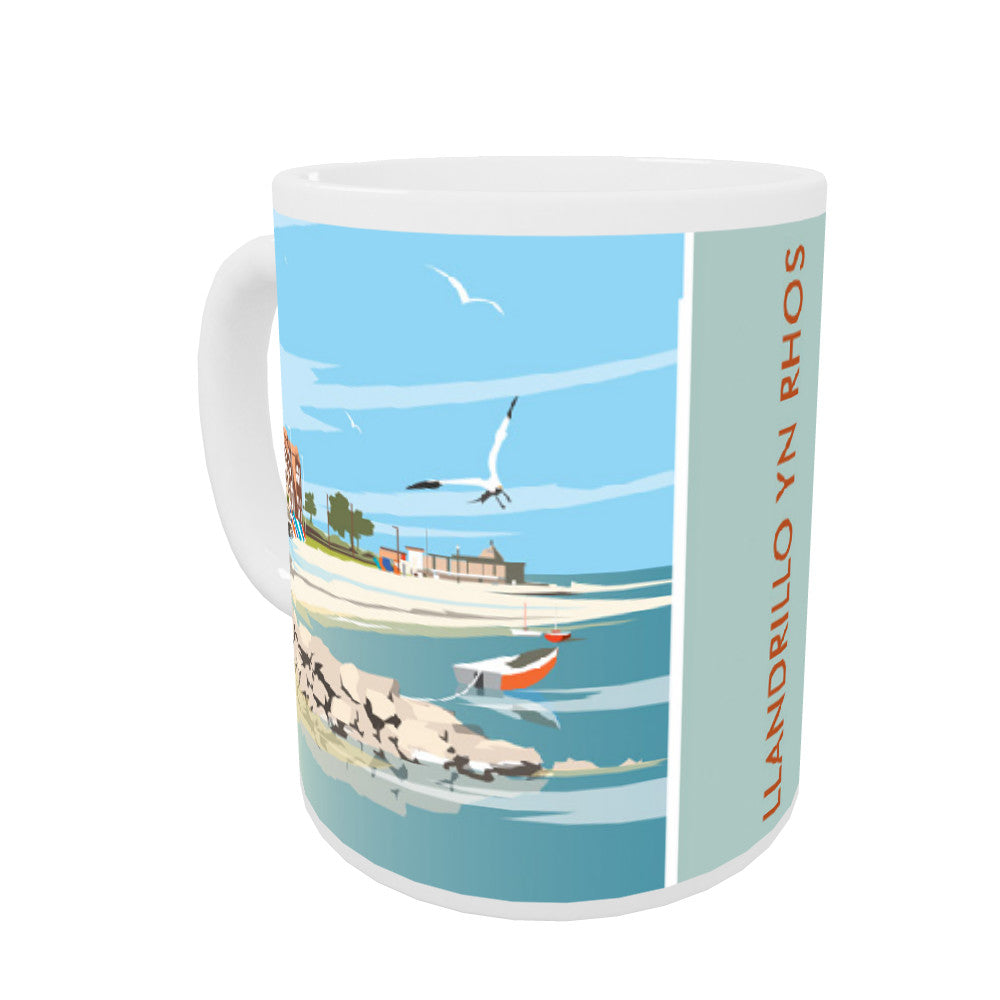 Llandrillo Yn Rhos Coloured Insert Mug