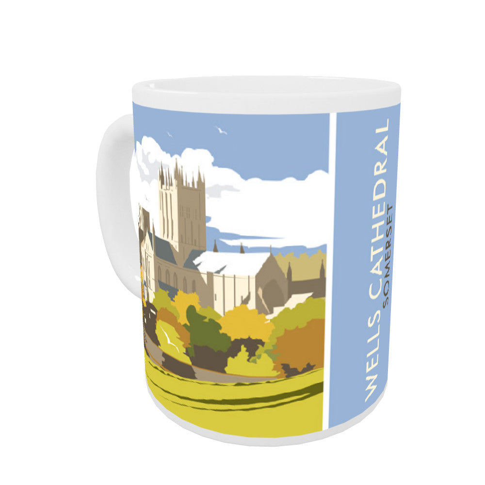 Wells Catherdral, Somerset Coloured Insert Mug