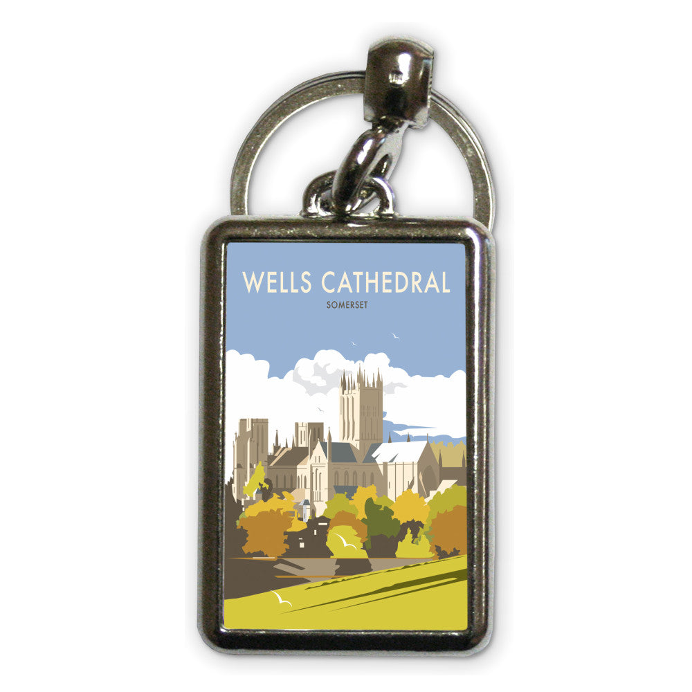 Wells Catherdral, Somerset Metal Keyring