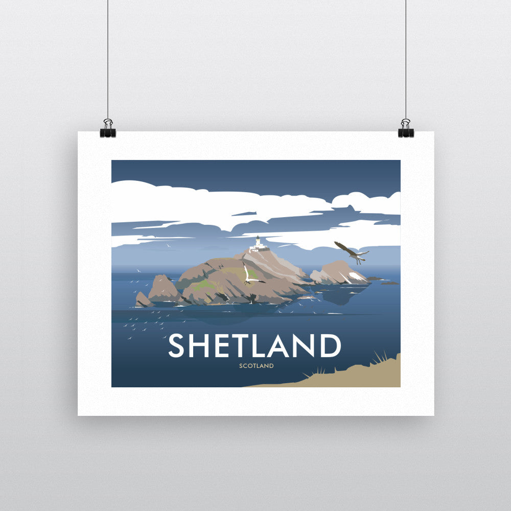 Shetland, Scotland - Art Print