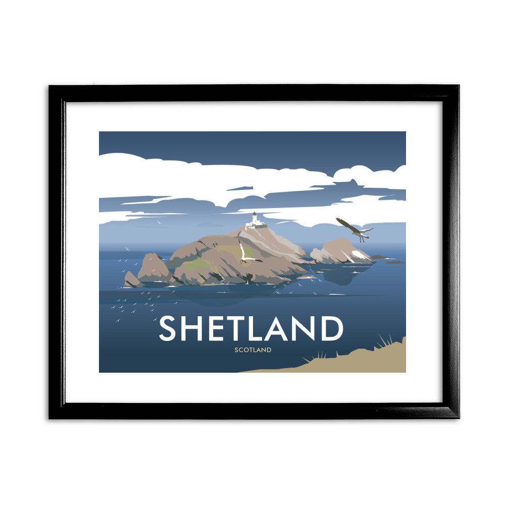 Shetland, Scotland - Art Print