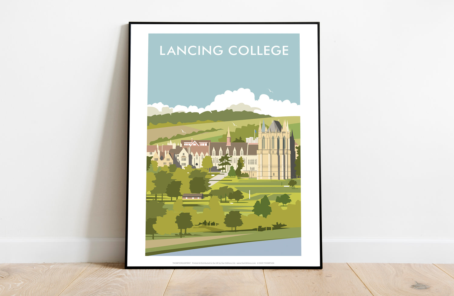 Lancing College - Art Print