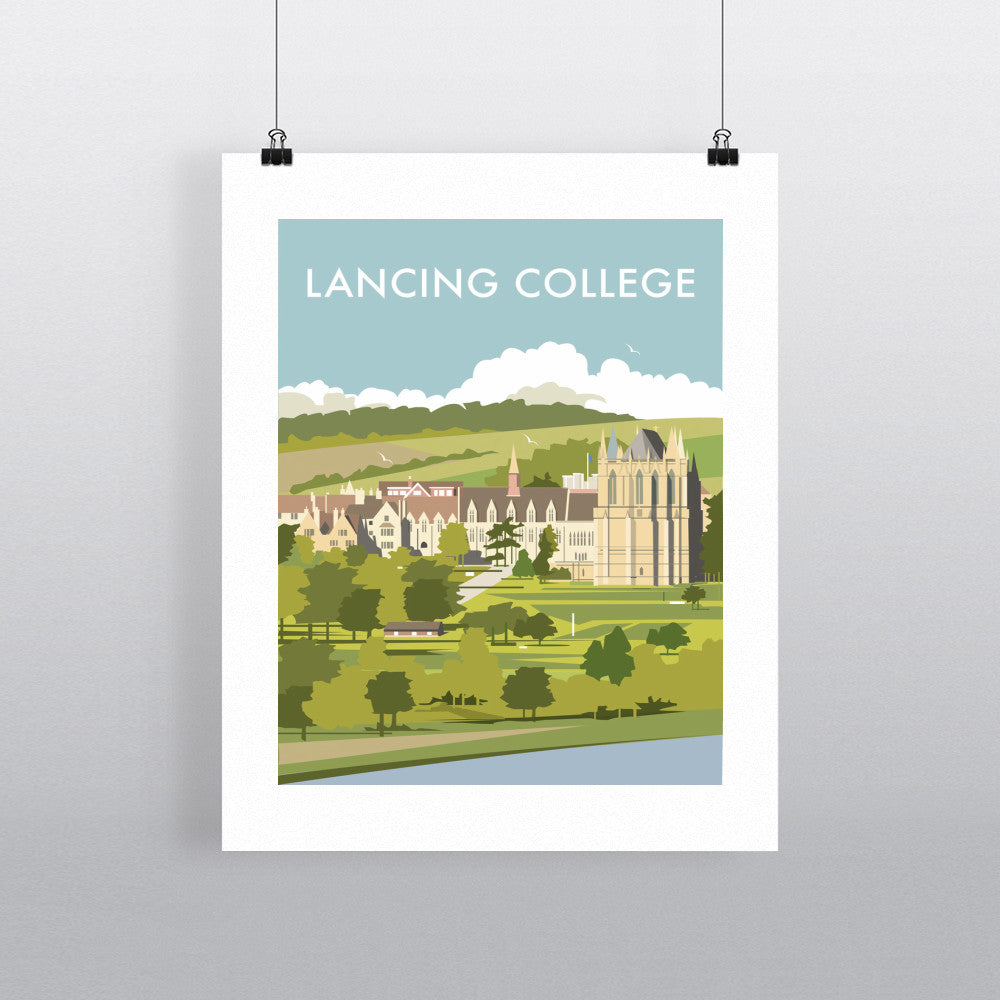 Lancing College - Art Print