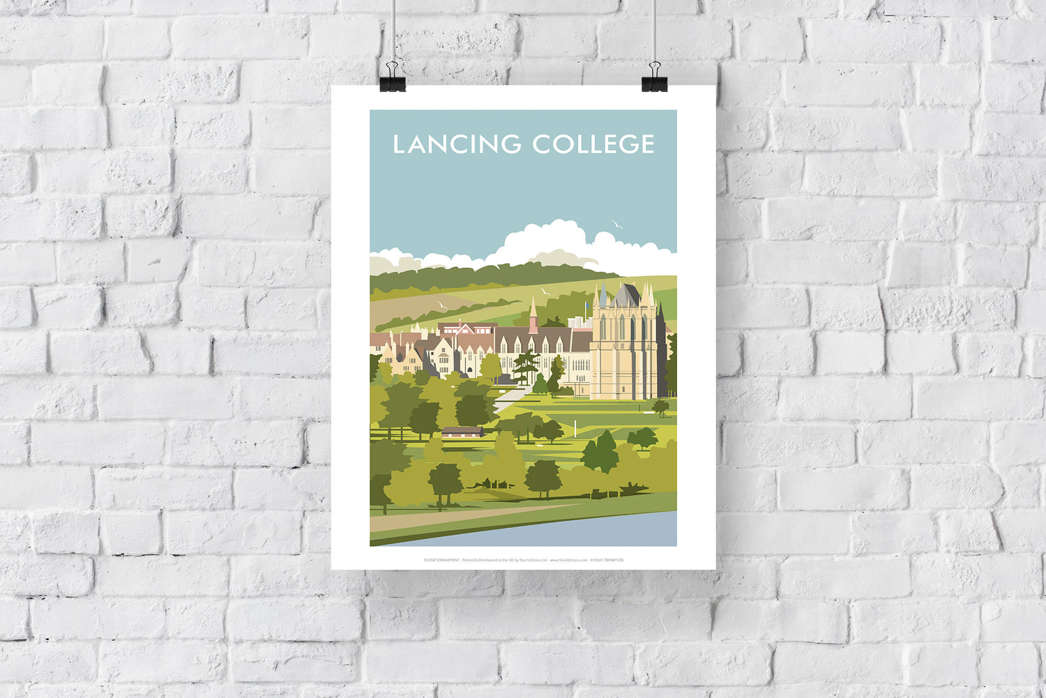 Lancing College - Art Print