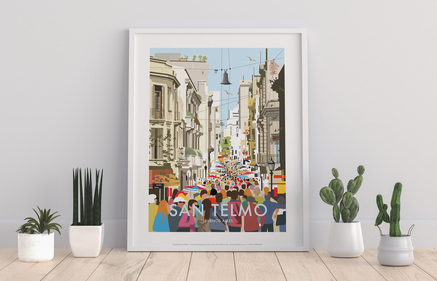 San Telmo, Buenos Aires - Art Print