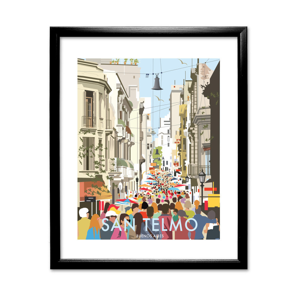 San Telmo, Buenos Aires - Art Print