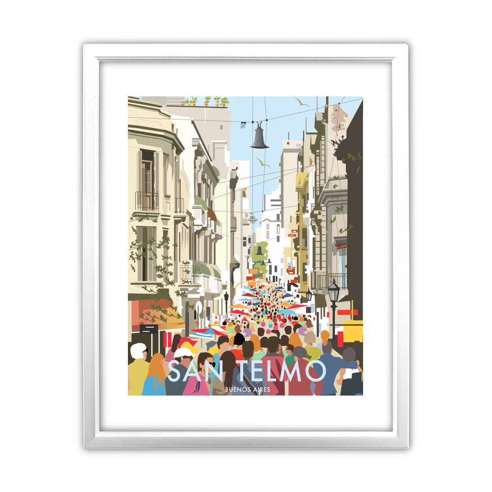 San Telmo, Buenos Aires - Art Print