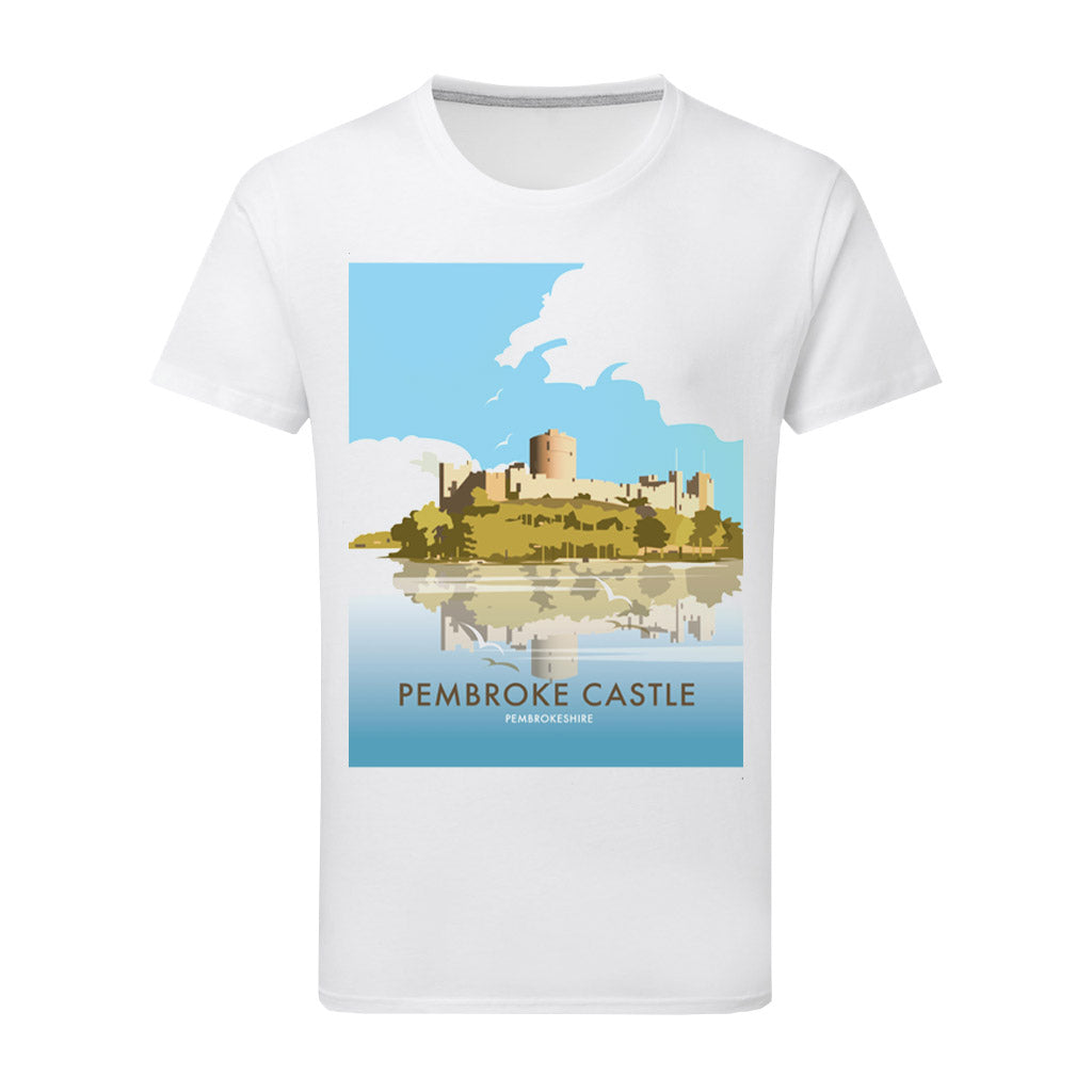 Pembroke Castle T-Shirt by Dave Thompson