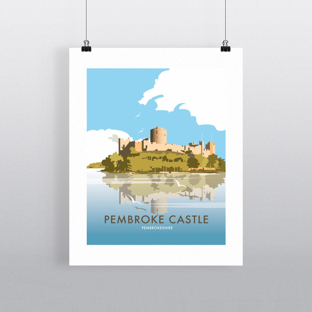 Pembroke Castle, Pembrokeshire, - Art Print