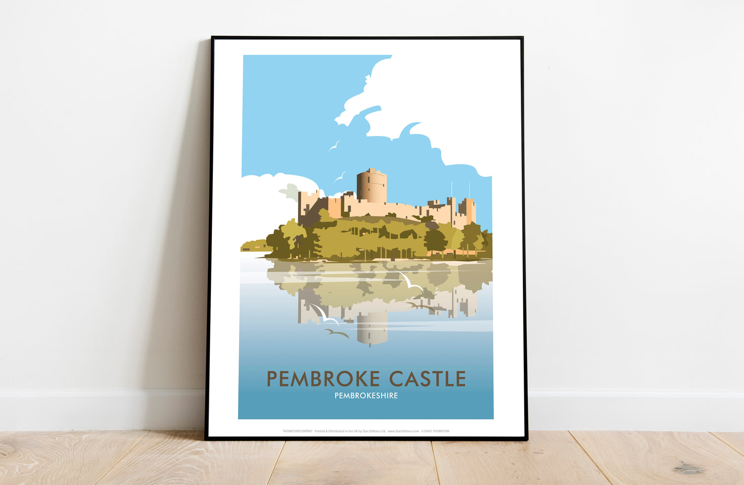 Pembroke Castle, Pembrokeshire, - Art Print