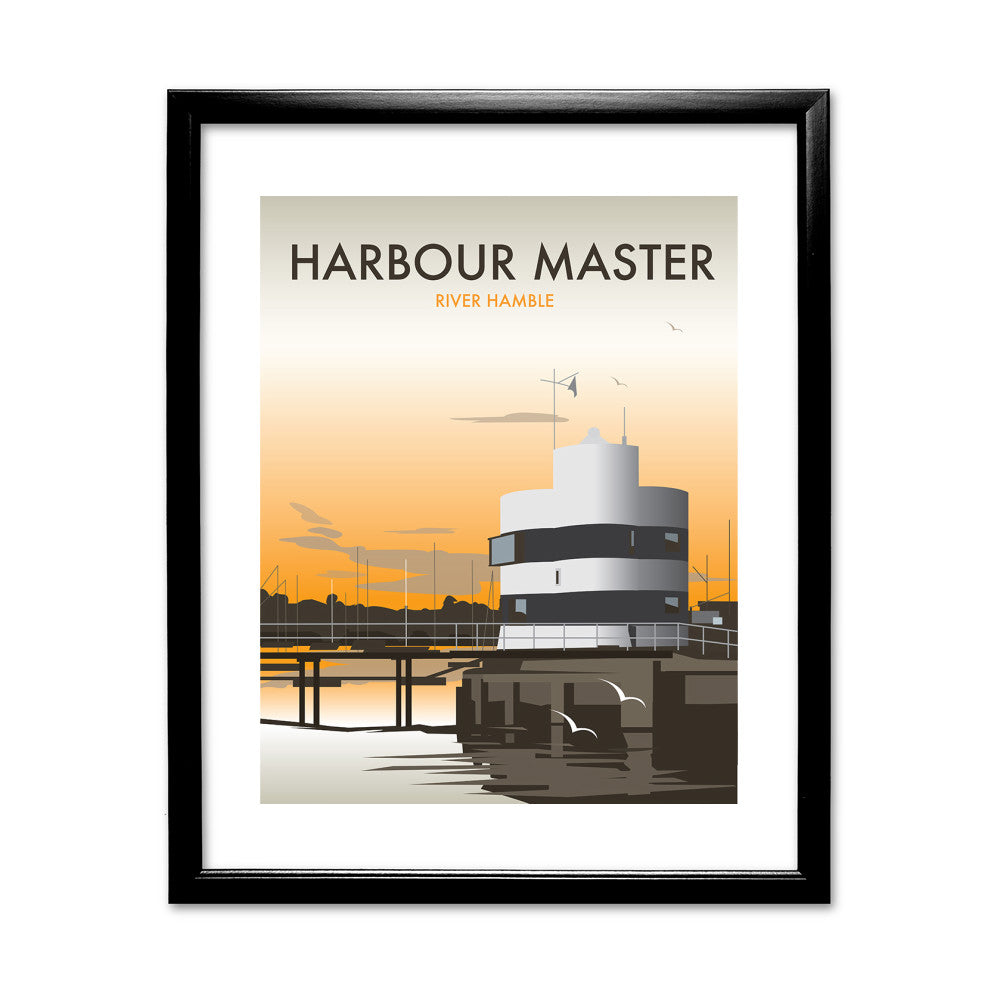 Harbour Master, River Hamble - Art Print