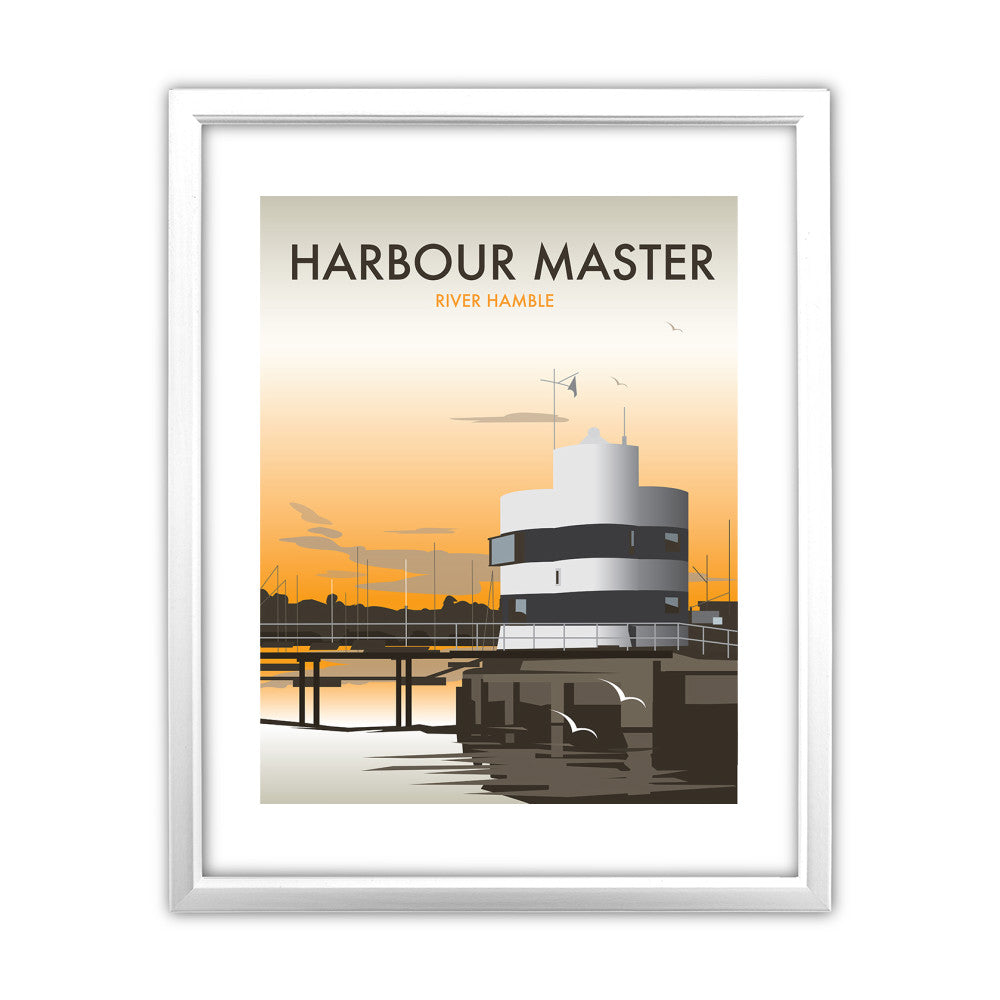 Harbour Master, River Hamble - Art Print