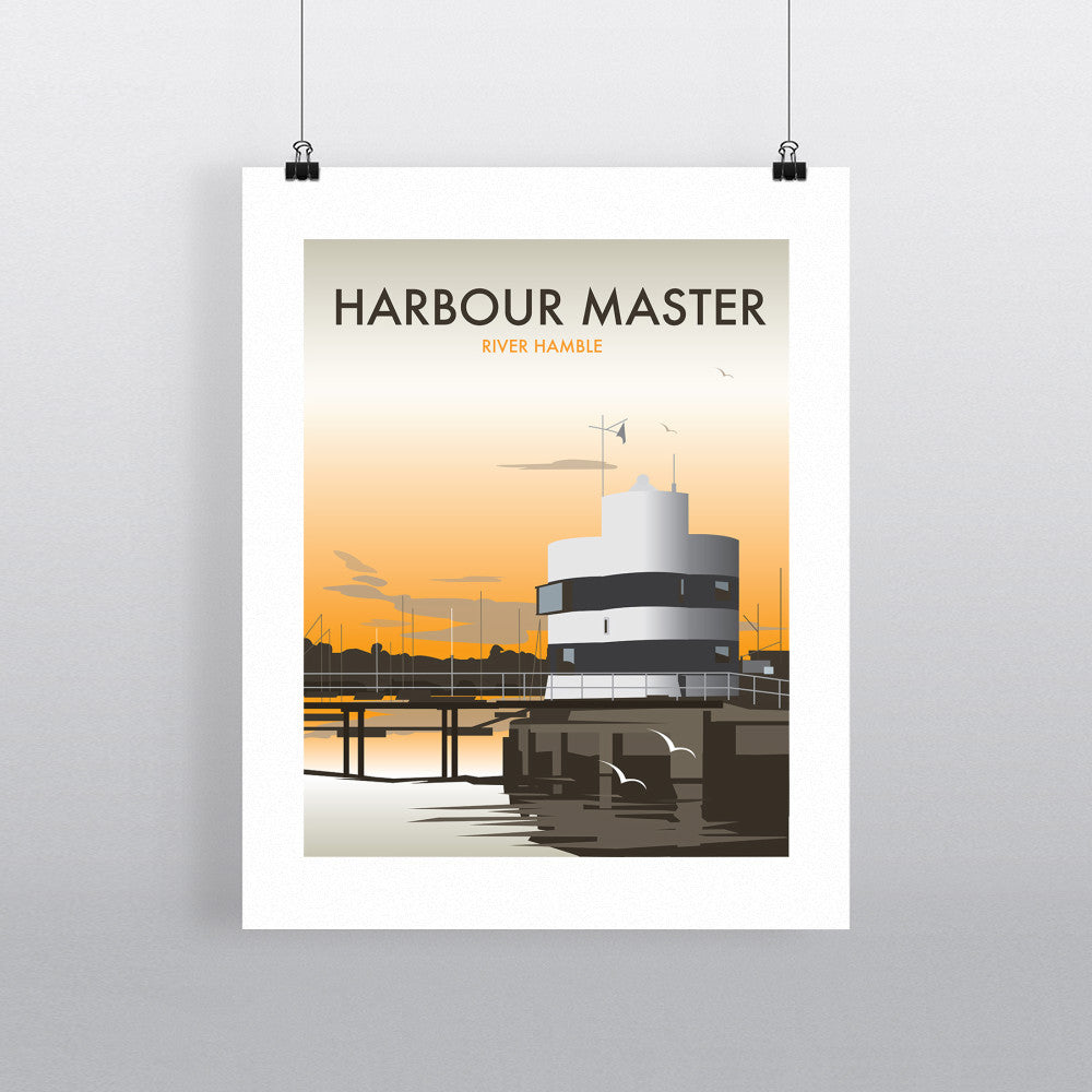 Harbour Master, River Hamble - Art Print