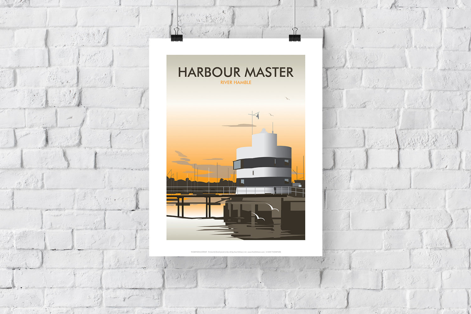 Harbour Master, River Hamble - Art Print