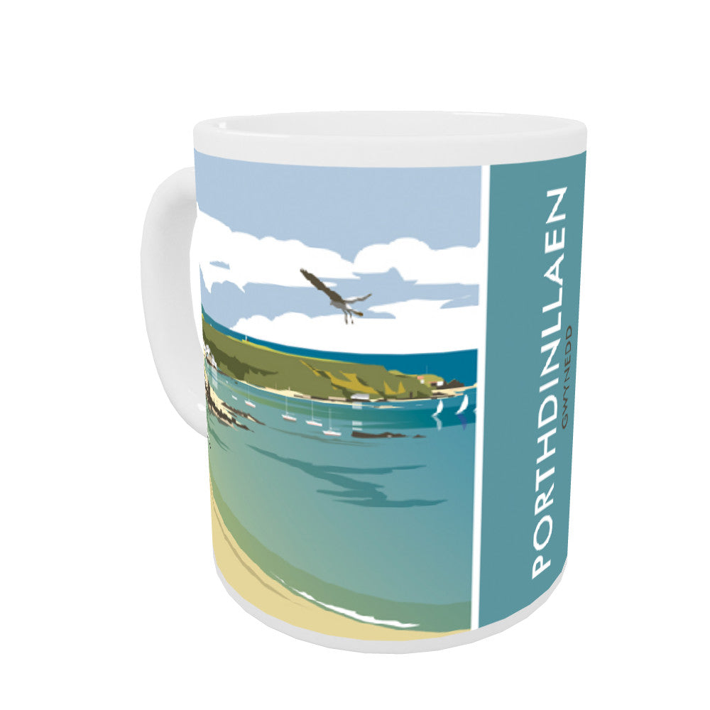 Porthdinllaen, Gwynedd Coloured Insert Mug