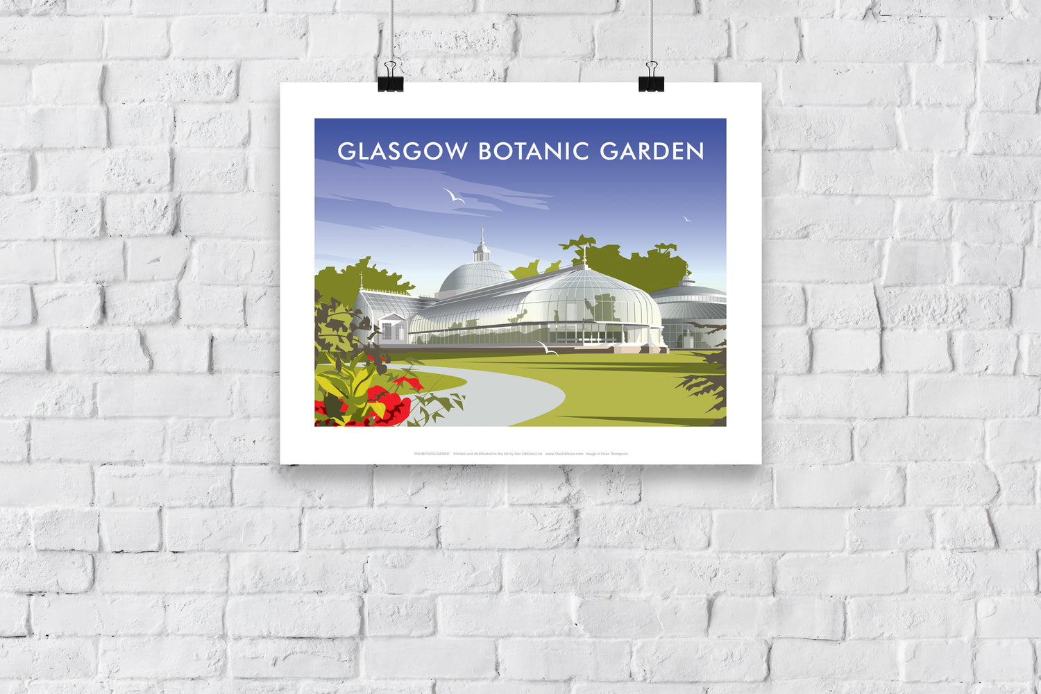 Glasgow Botanic Garden - Art Print