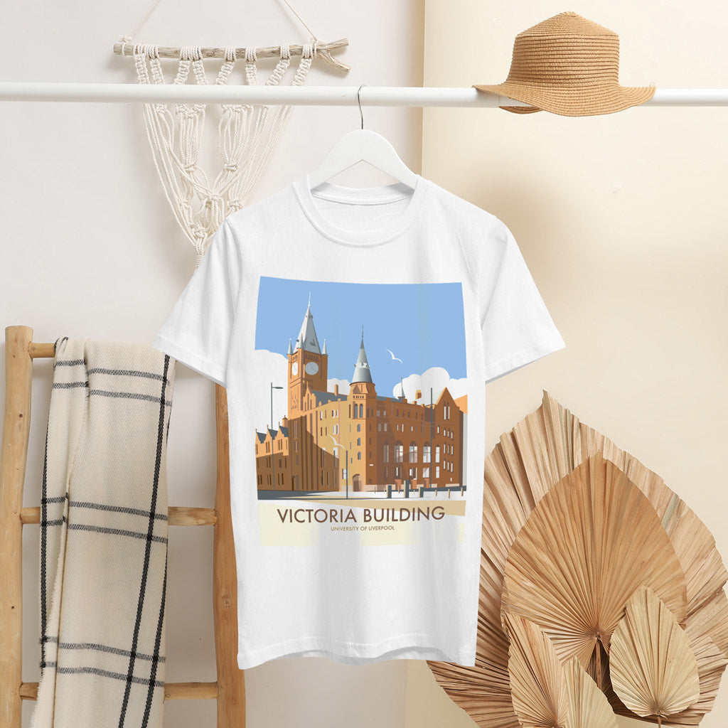 Victoria Building, University Of Liverpool T-Shirt by Dave Thompson