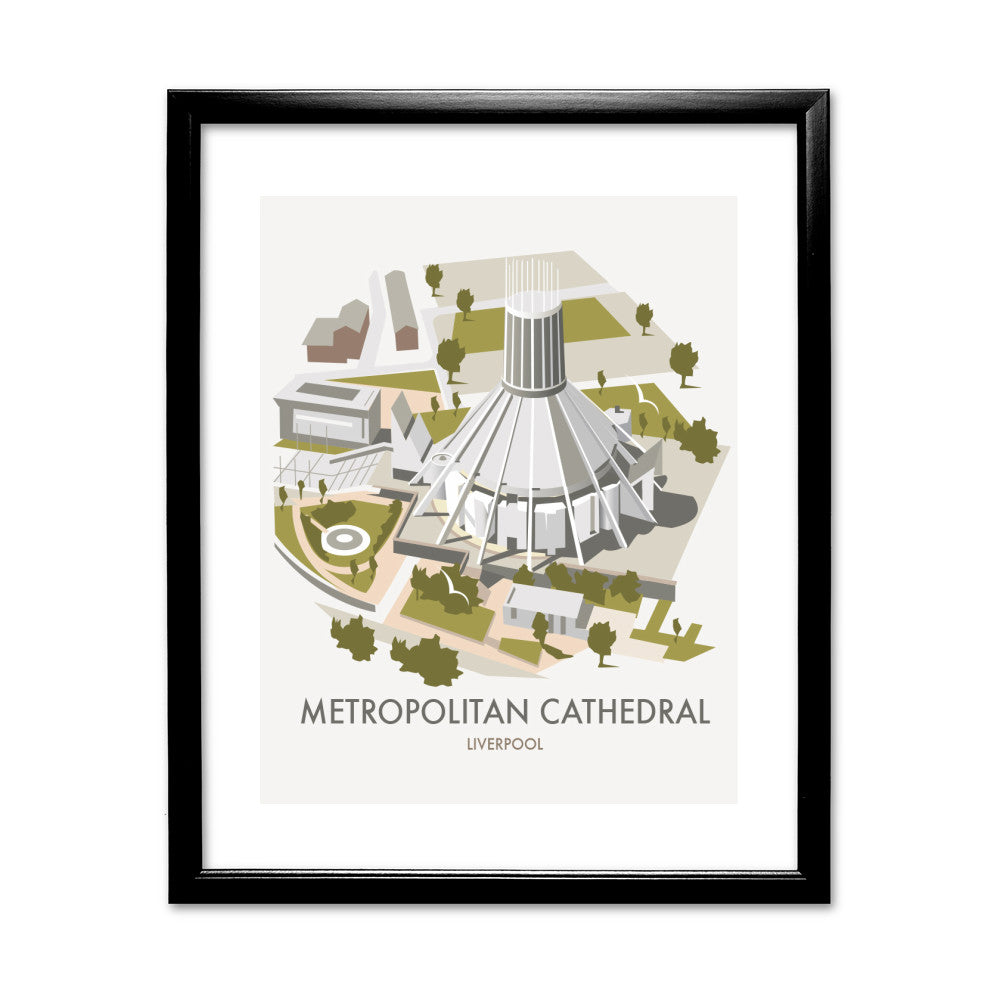 Metropolitan Cathedral, Liverpool - Art Print