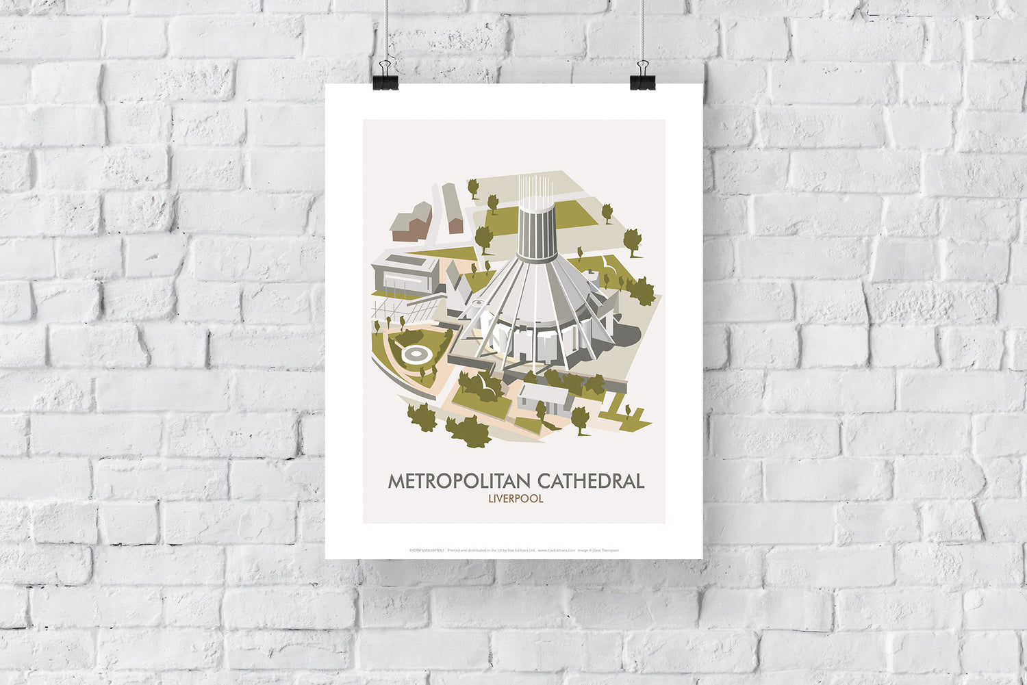 Metropolitan Cathedral, Liverpool - Art Print