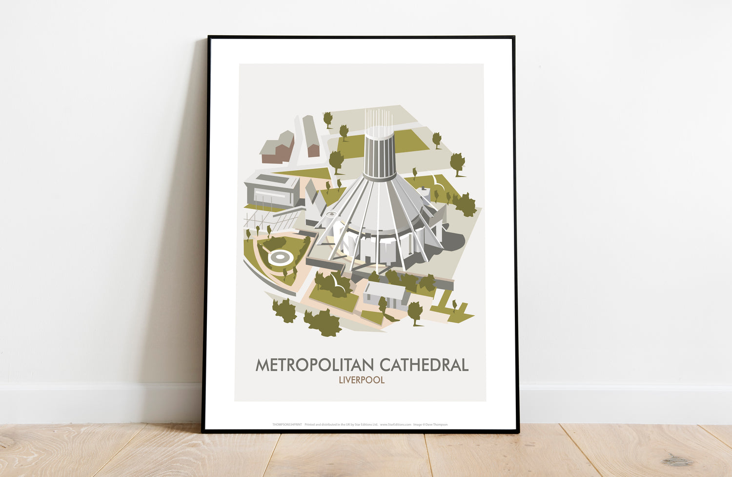 Metropolitan Cathedral, Liverpool - Art Print