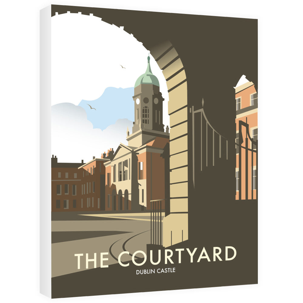 The Courtyard, Dublin Castle 40cm x 60cm Canvas