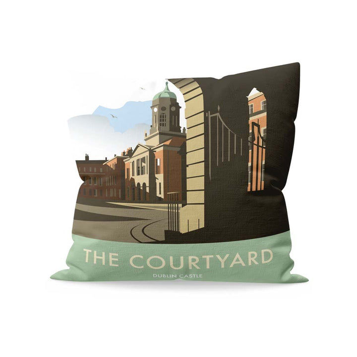 The Courtyard, Dublin Castle Cushion