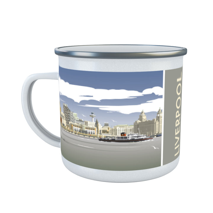 Liverpool Enamel Mug