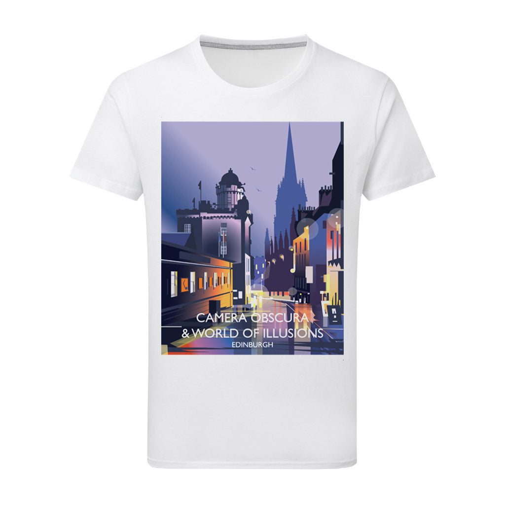 Camre Obscura & World Of Illusions, Edinburgh T-Shirt by Dave Thompson