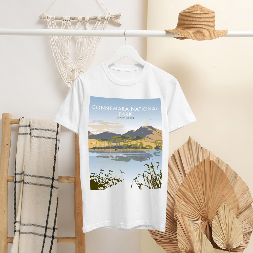 Connemara National Park, Galway Ireland T-Shirt by Dave Thompson